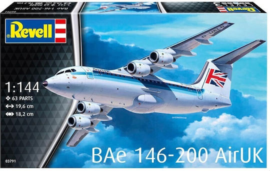 Revell Model Set Avro Rj85 Scale 1:144 63791