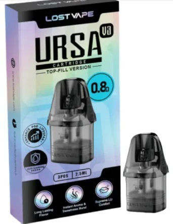 Lost Vape Ursa Резервен Pod 2.5мл със Съпротивление 0.8ohm 1бр