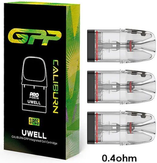 Uwell Piese De Schimb Pentru Țigarete Electronice Pod 3ml Cu Impedanță 0.4ohm