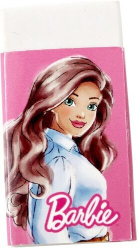 Gim Barbie Kids Stationery Set with Pencil, Sharpener, Eraser, Notepad and Ruler 5pcs