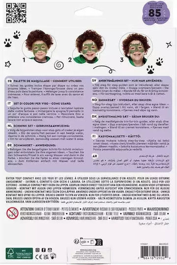 Set Machiaj pentru Față Snazaroo Party Pack 20 Piese 791009