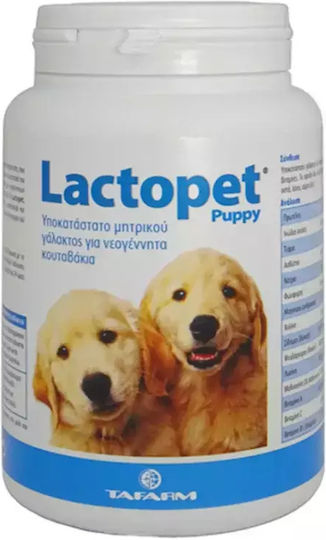 Tafarm Lactopet Hundeergänzungsmittel & Vitamine Milch Pulver 200gr für die allgemeine Gesundheit