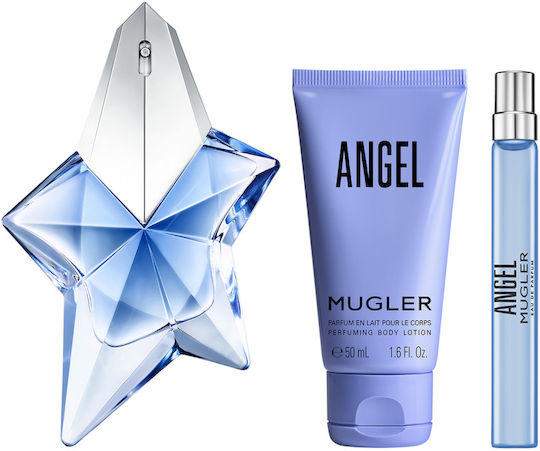 Mugler Angel Damen Set mit Eau de Parfum und Mini Duft 3Stück