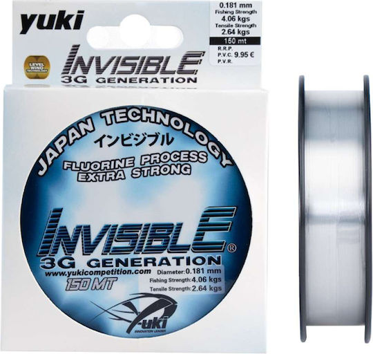 Yuki Invisible 3g 0.181mm-150m