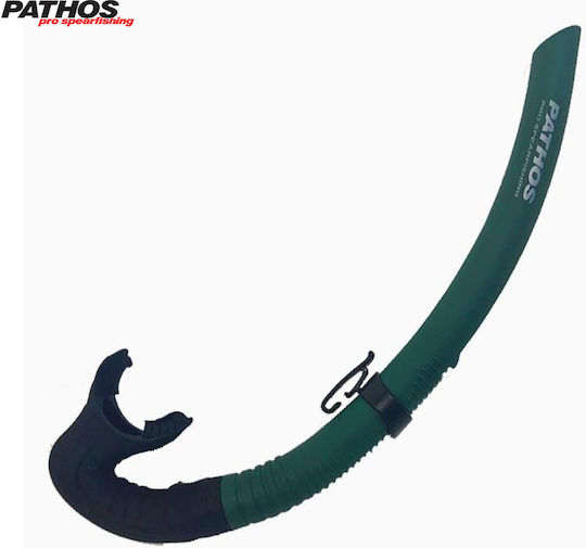 Pathos Med Snorkel Green with Silicone Mouthpiece