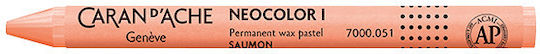 Caran D'ache Crayon Wax Neocolor I Pink Salmon 10 Pieces