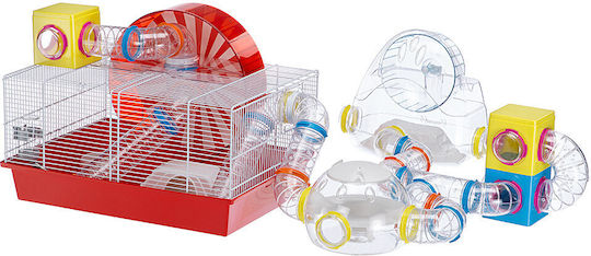 Ferplast Little House for Hamster Σπίτι Τρωκτικών Εργαστήριο 22.5x20.7xh14.3εκ. Μπλε