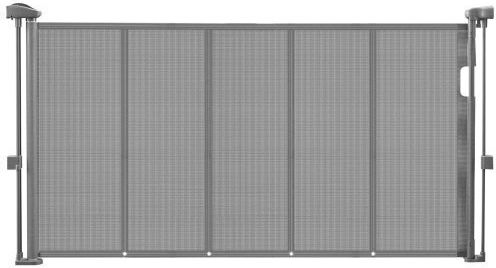 Vevor Retractable Baby Gate 870 Mm Tall Extend To 1400 Mm Wide Kids Pets Gray