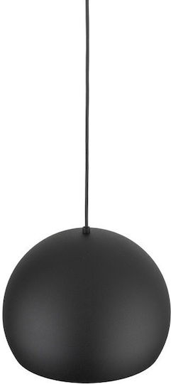 TK Lighting Κρεμαστό Φωτιστικό Μαύρο με Ντουί E27 27x27εκ.