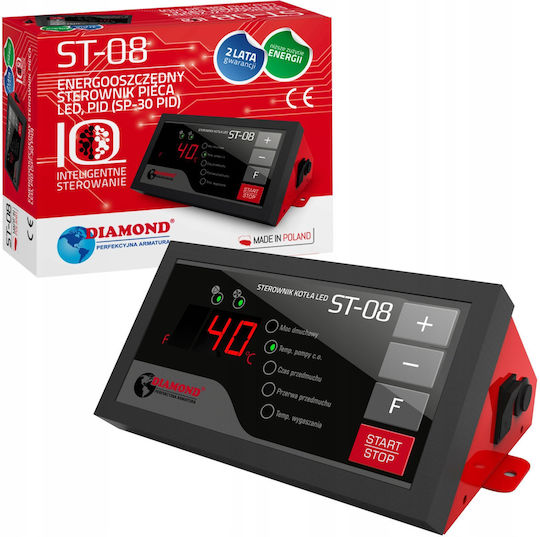 Diamond Controler Led Pid Pentru Cazan Economisire Energie 230v St-08