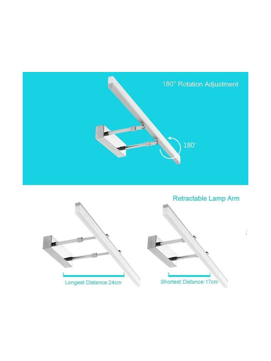 Led7 Φωτιστικό Τοίχου LED Λευκό