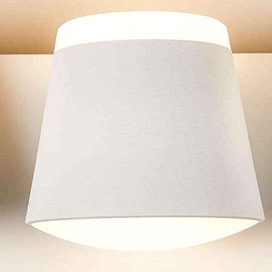 Led7 Модерен Осветително тяло За стена с вграден LED