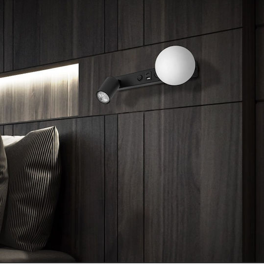 TK Lighting Φωτιστικό Τοίχου Μαύρο 35εκ. TK Lighting Φωτιστικό Τοίχου Μαύρο 35εκ.