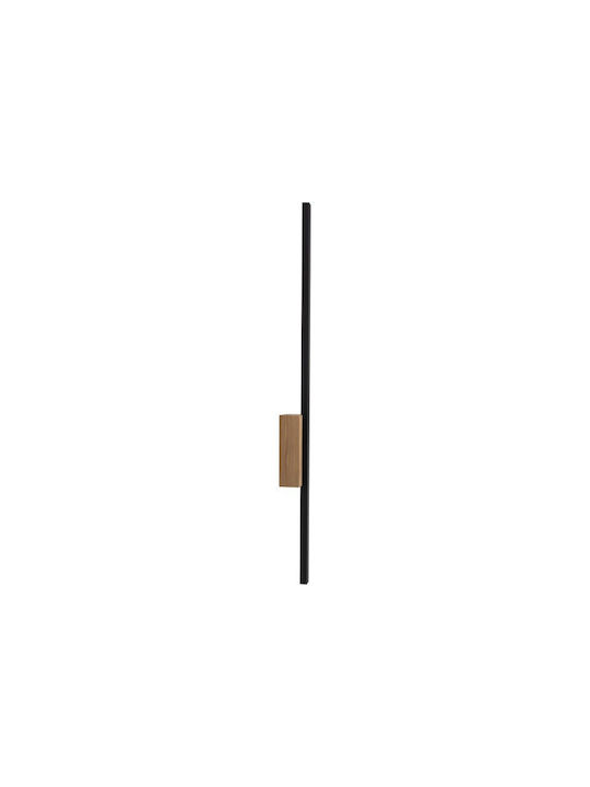 TK Lighting Modern Lumină de Perete cu LED Integrat și Lumină Alb Natural Negru 6x6x5.5cm