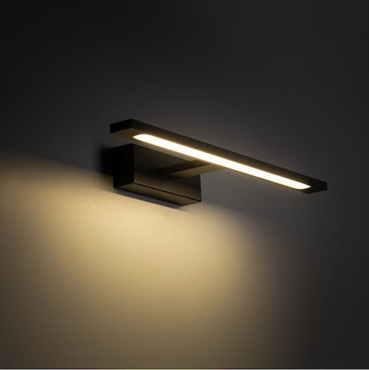 TK Lighting Осветително тяло За баня с вграден LED Черен 41.5x13.5x5см.