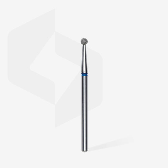 Staleks Nail Drill Diamond Cutter Bit with Ball Head Blue