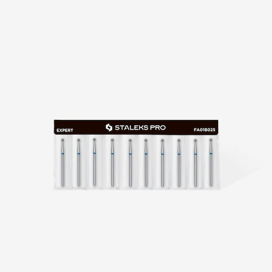 Staleks Nail Drill Diamond Cutter Bit with Ball Head Blue