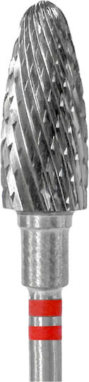 Staleks Nail Drill Carbide Bit Red