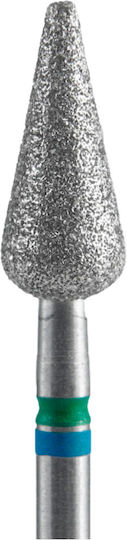 Staleks Nail Drill Diamond Cutter Bit with Ball Head Blue