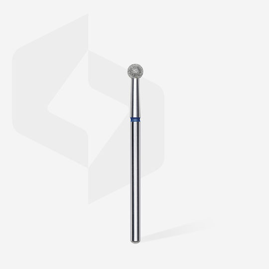 Staleks Nail Drill Diamond Cutter Bit with Ball Head Blue