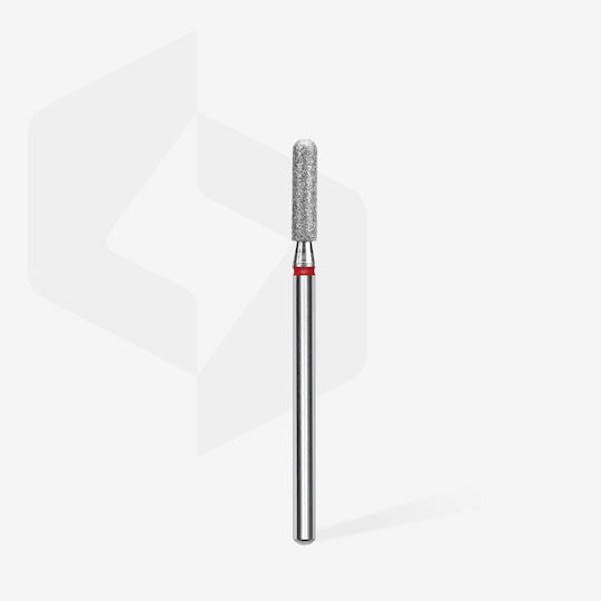 Staleks Freze pentru unghii cu roată de diamant cu cap sferic Roșu