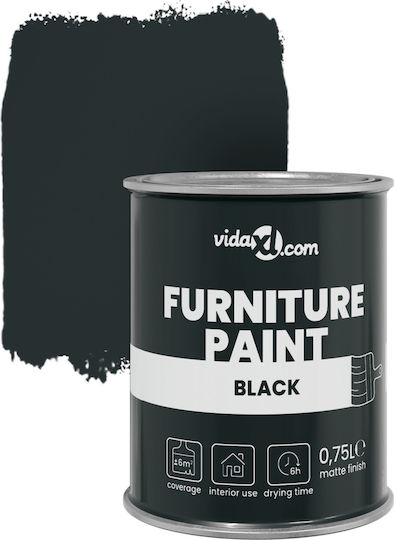 vidaXL Schwarz 750ml