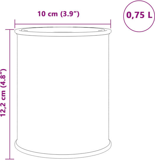 vidaXL Impregnation Varnish White 750ml