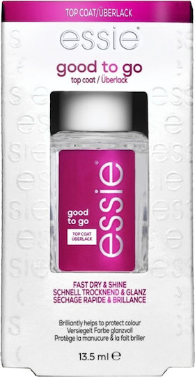 Essie Good To Gο Top Coat για Απλά Βερνίκια Quick Dry 13.5ml