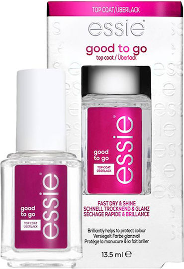 Essie Good To Gο Top Coat για Απλά Βερνίκια Quick Dry 13.5ml
