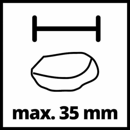Einhell Gedp 7535 N Ll Eco Μονοφασική Αντλία Ακαθάρτων & Ομβρίων Υδάτων 750W με Φλοτέρ 4181600