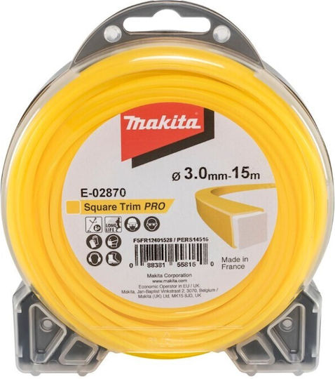 Makita E-02870 Косачка Нишка Квадратна Дължина 15м И Дебелина 3мм