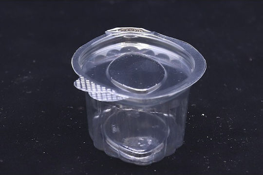 Lux Plast Disposable Plastic PET Tableware for Sauce 30ml Transparent 100pcs