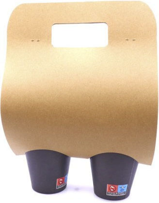 Set of 100 Coffee Cup Holders 2 Positions