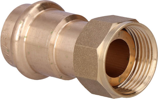 Adapter Loose Nut Valve 22xg 3/4" Female Thread Bronze B Press