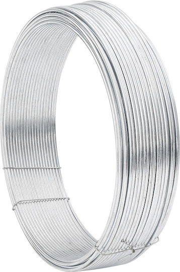 vidaXL Seil Draht für Gartenzaun aus Stahl 1Stück Silver