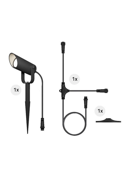 Spot Light Στεγανό Φωτιστικό Led Καρφωτό HBSL-0100