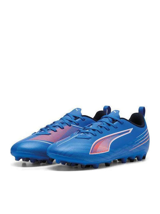Ultra 6 Play MG MG Kids Soccer Cleats And Shoes Molded Blue