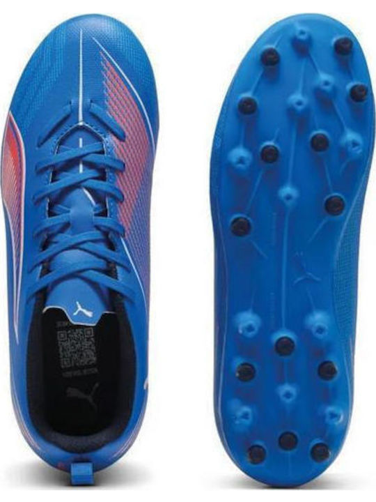 Ultra 6 Play MG MG Kids Soccer Cleats And Shoes Molded Blue
