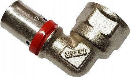 Diamond Γωνιακή σύνδεση σωλήνα Messing 16mm rimex_5907547667756