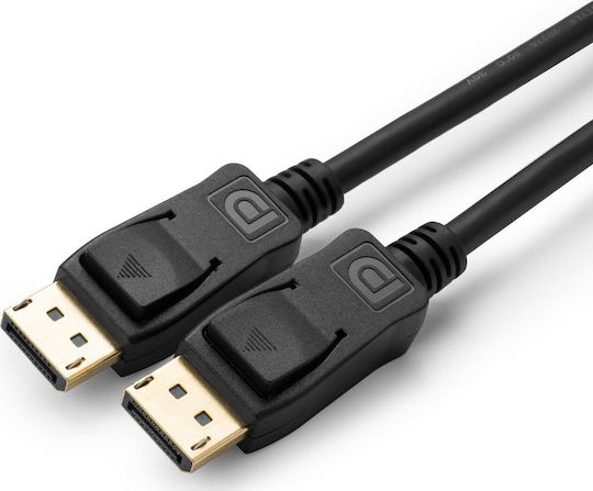 Microconnect Kabel DisplayPort-Stecker - DisplayPort-Stecker 7m Schwarz (MC-DP-MMG-700)