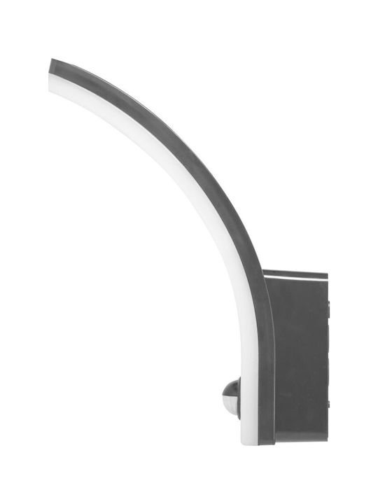 Orno Wall-Mounted Outdoor Light LED IP65 20W with Natural White Light