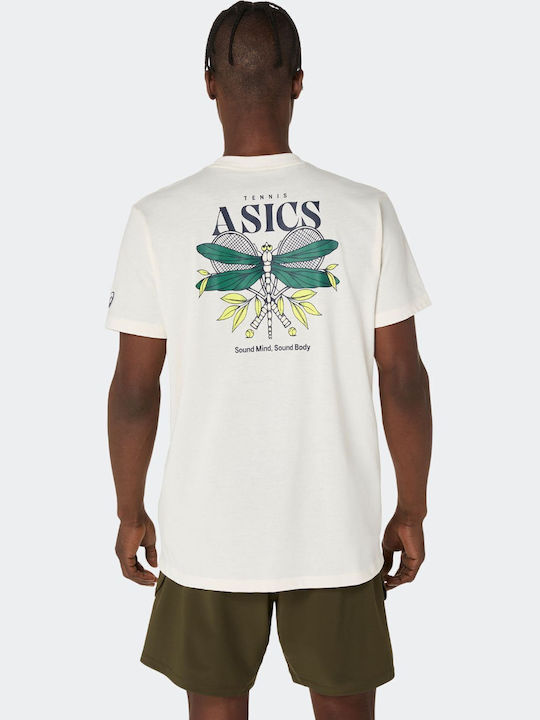 ASICS 2041A351-100 Herren Tennisbekleidung Weiß