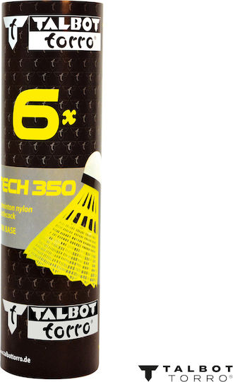 Talbot Torro Tech 350 Fast Φτερά Badminton 6τμχ