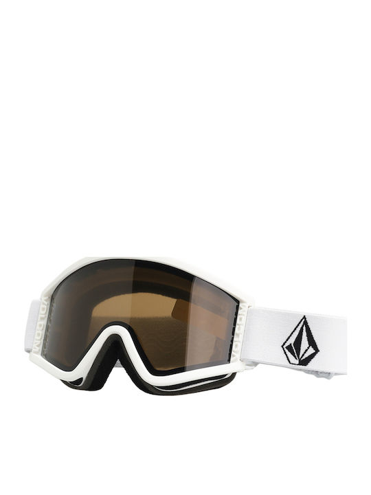 Volcom Hijinx Ski & Snowboard Goggles Kids White
