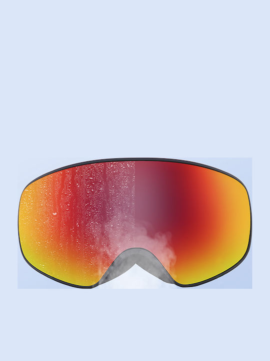 Casco Ski- & Snowboardbrille Kinder Schwarz mit Linse in Schwarz Farbe