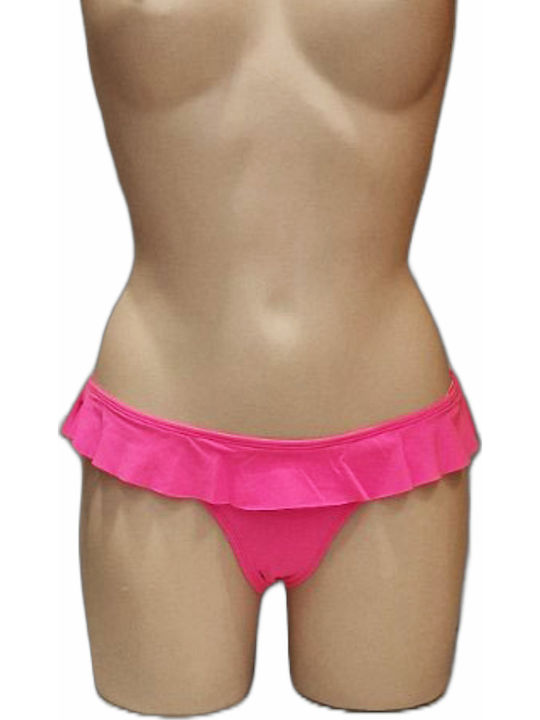 Solids Bikini Brazil Φούξια