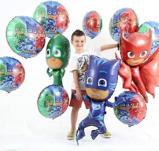 Μπαλόνι Γενεθλίων PJ Masks Foil Jumbo Κόκκινο 92εκ.