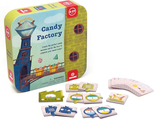 Επιτραπέζιο Παιχνίδι Candy Factory για 1-2 Παίκτες 8+ Ετών (EN) Svoora