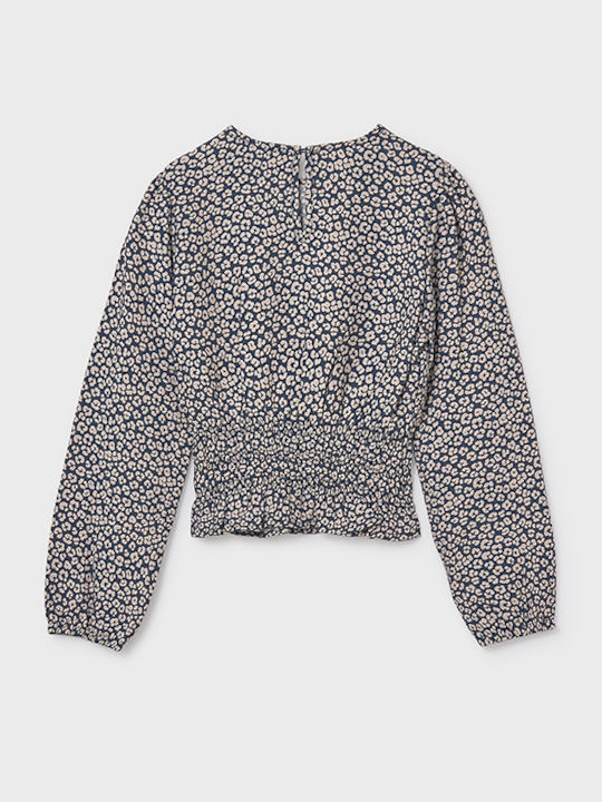 Kids' Tunic Long Sleeve Petrol Blue