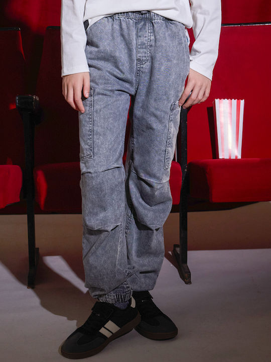 Mayoral Kids' Jeans Trousers Grey Oxyp